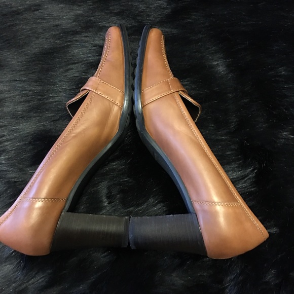 Coach Keely Cognac Brown Leather Silver C Accent 8 - Picture 3 of 9